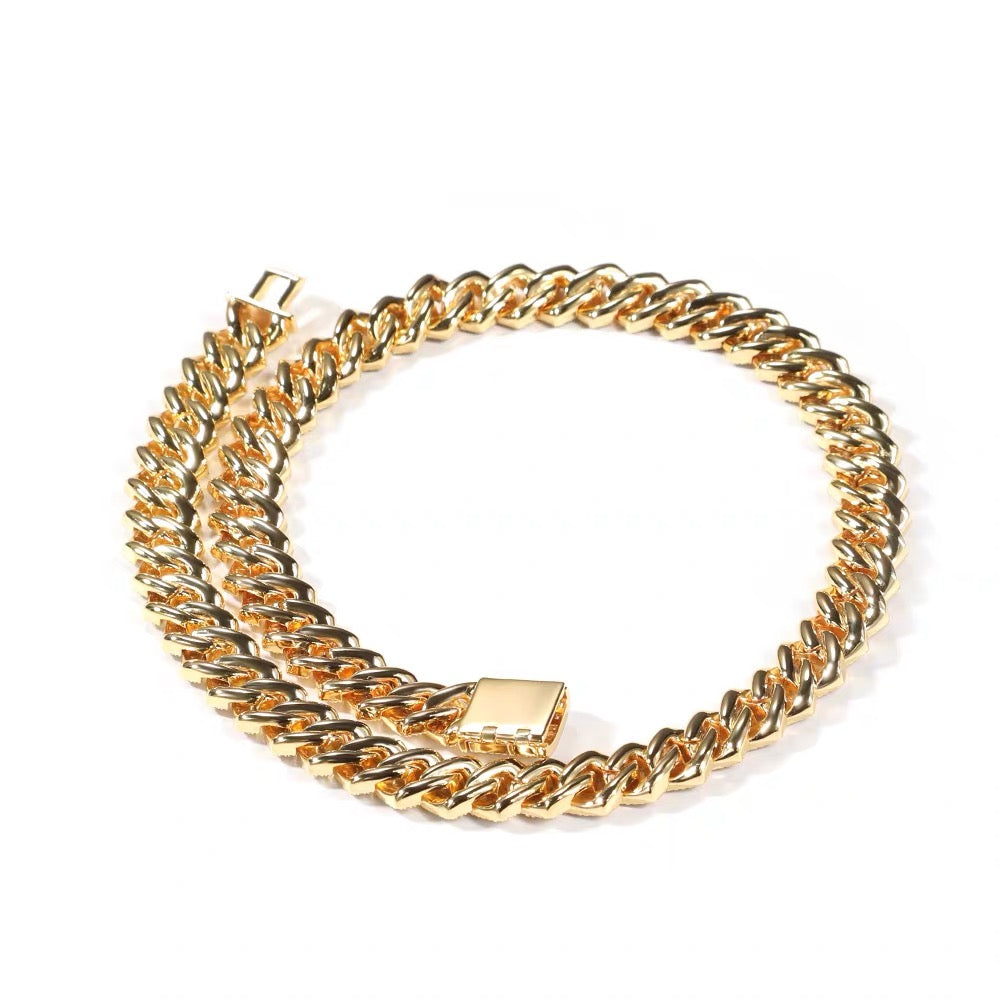 12MM BAGUETTE CUBAN  CHAIN