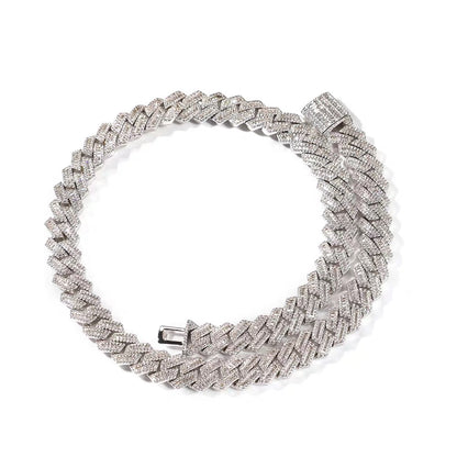 12MM BAGUETTE CUBAN  CHAIN