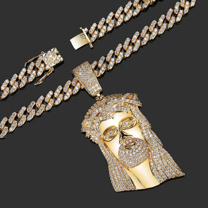 ICED JESUS PENDANT