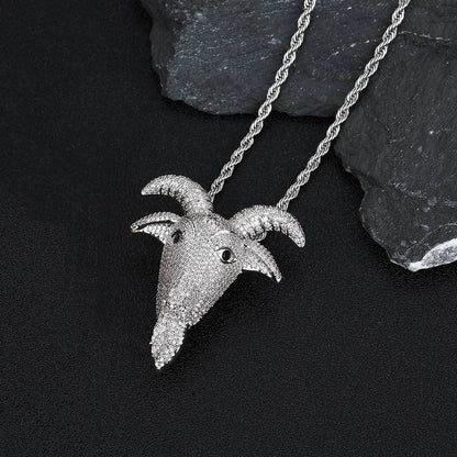 ICED GOAT PENDANT