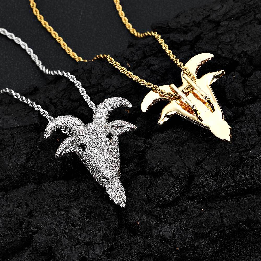 ICED GOAT PENDANT