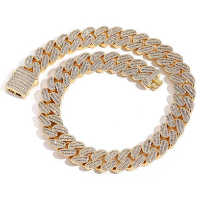 20MM ICED BAGUETTE CUBAN CHAIN